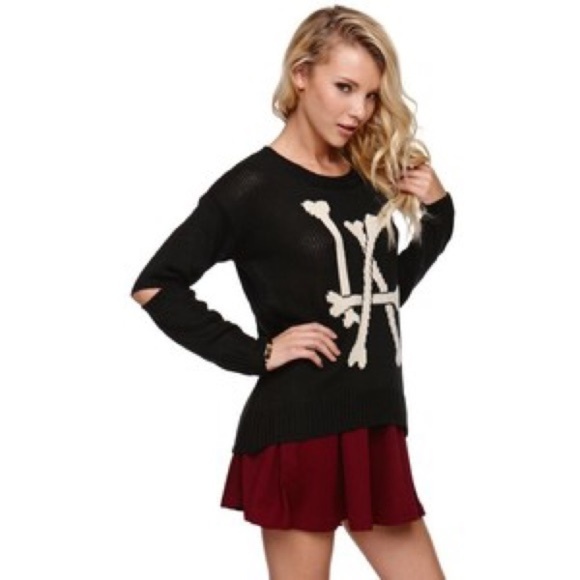 Lira LA Bones Sweater New Small - Picture 2 of 2